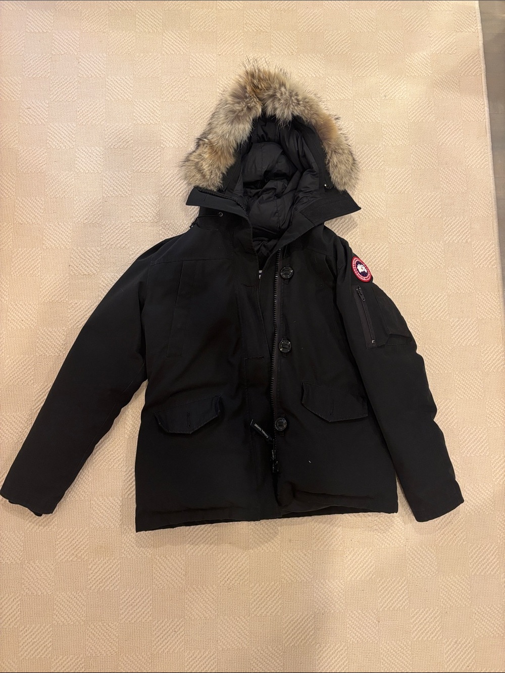 Canada Goose Women’s Parka with Fur-Trim Hood